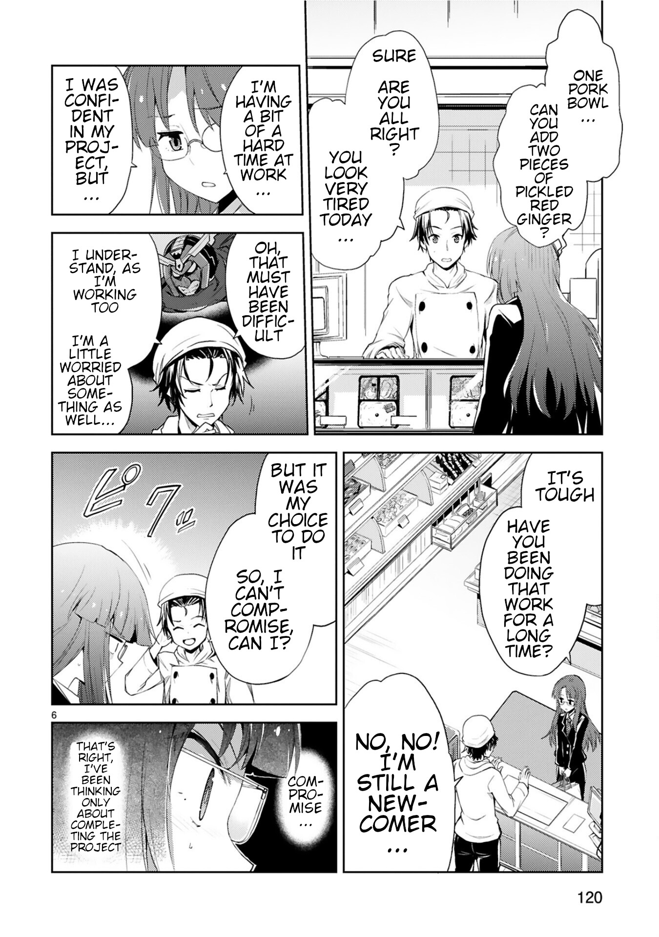 Kuroitsu-san in the Superhuman Research & Development Department Chapter 7 page 6 - Chapter 7: Divine Swordsman Blader's Resolution