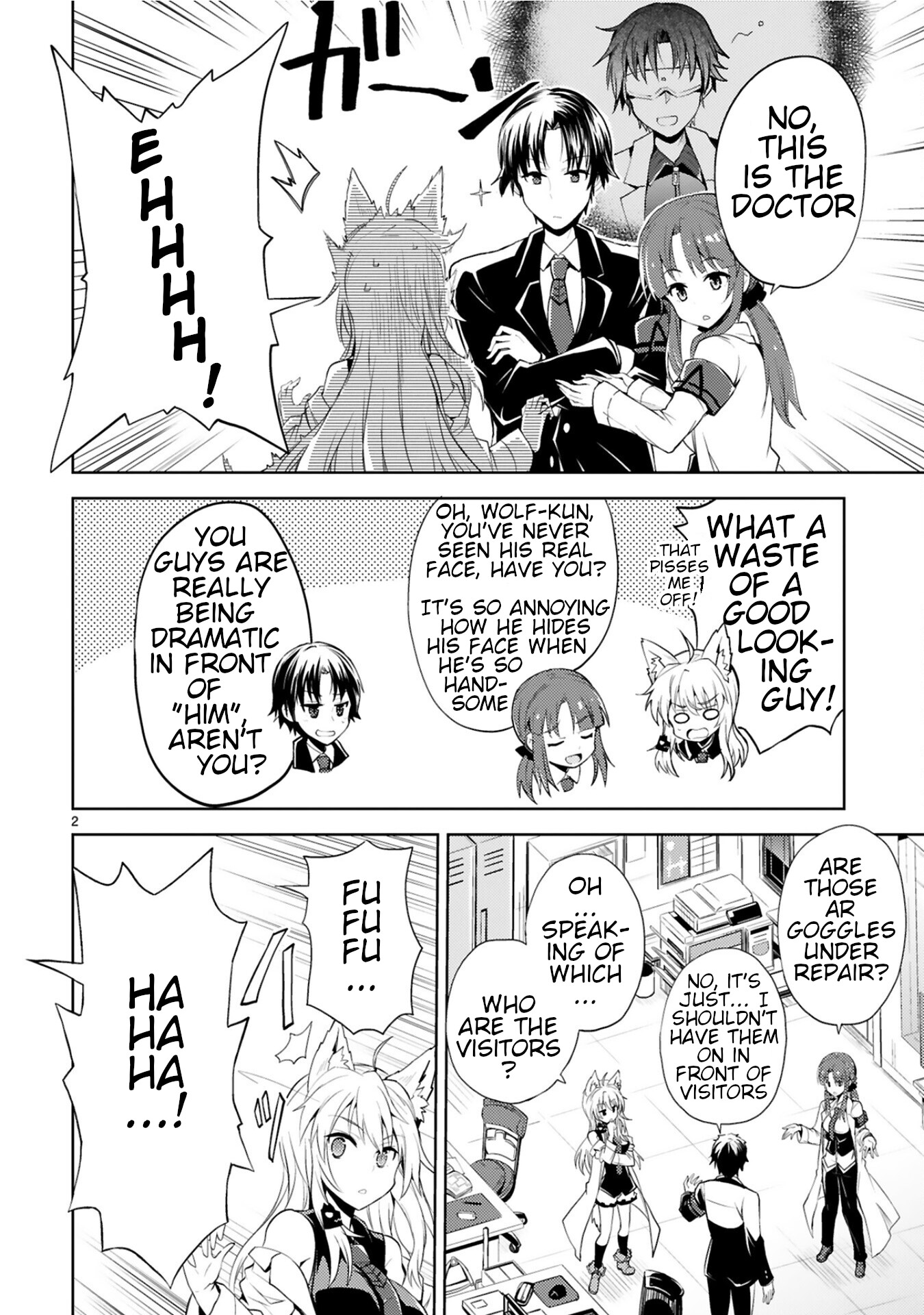 Kuroitsu-san in the Superhuman Research & Development Department Chapter 8 page 2 - Chapter 8: The Name is Black Lore