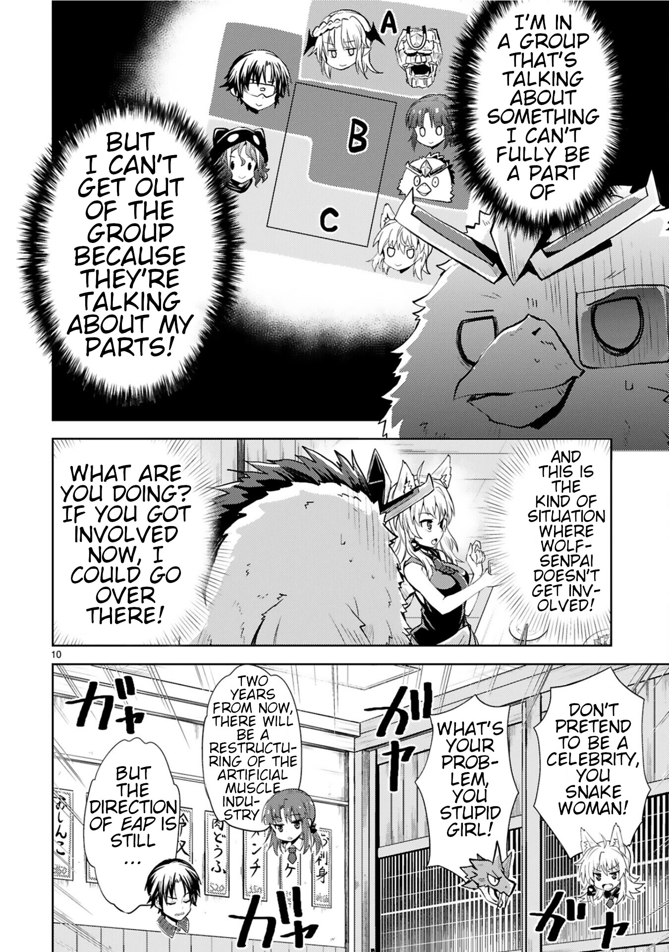Kuroitsu-san in the Superhuman Research & Development Department Chapter 9 page 10 - Chapter 9: Monster Work Recognition Party
