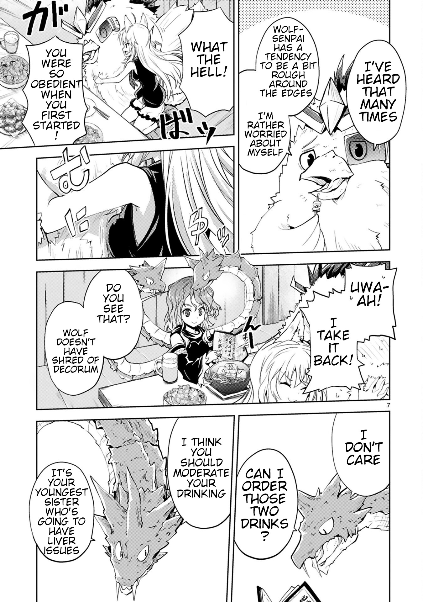 Kuroitsu-san in the Superhuman Research & Development Department Chapter 9 page 7 - Chapter 9: Monster Work Recognition Party