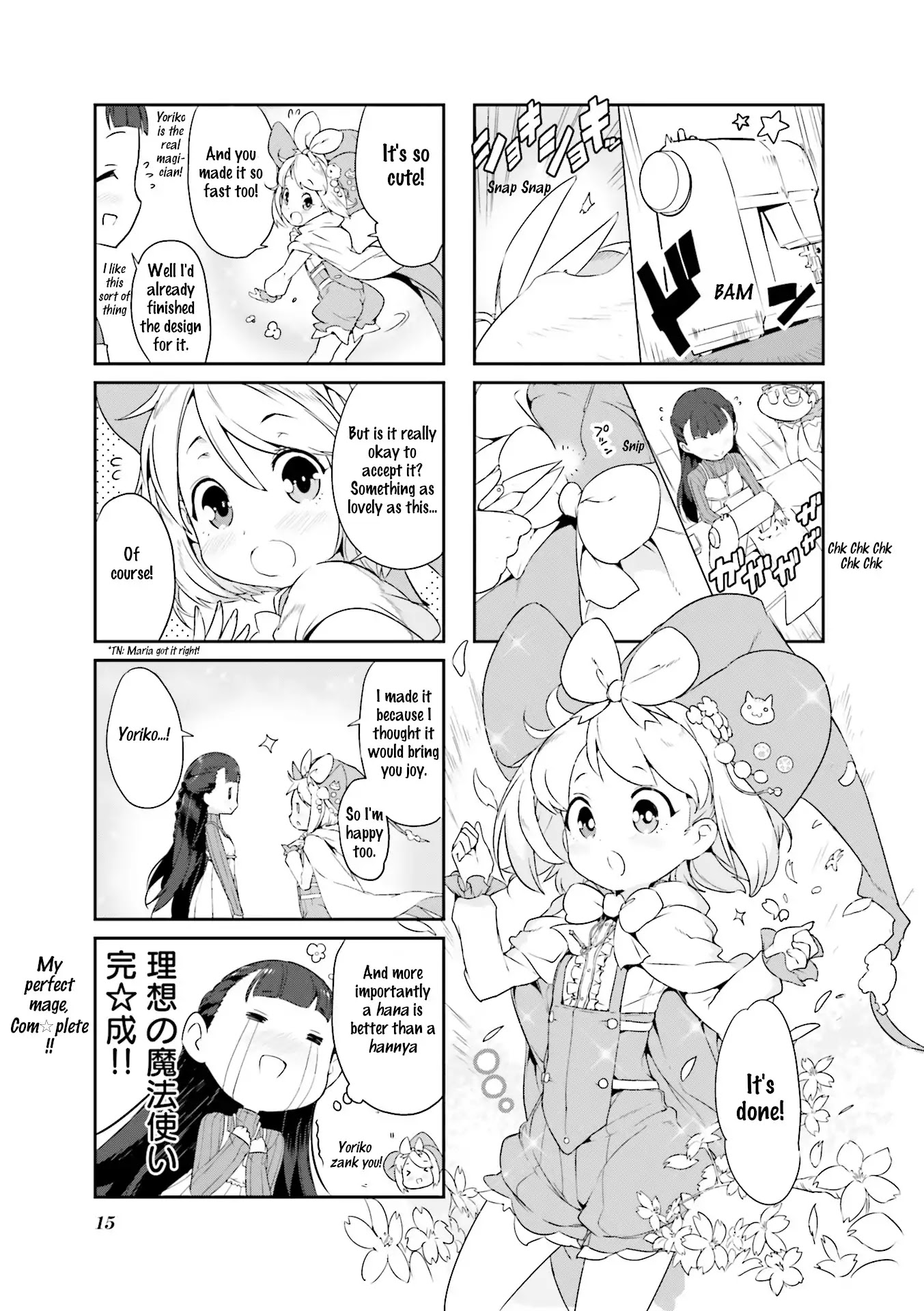 Kurokami Miko to Maria Witch Chapter 1 page 10 - Chapter 1