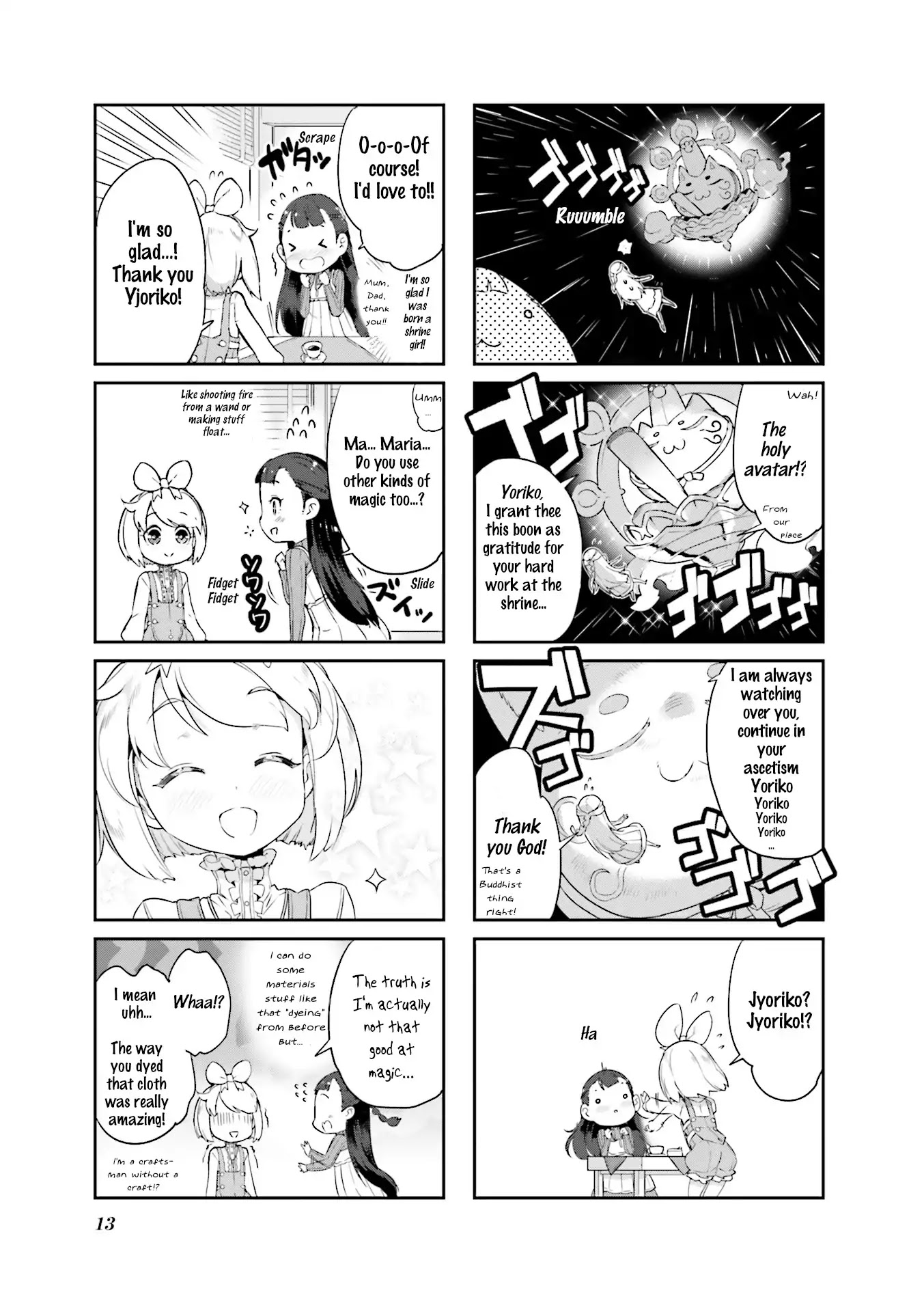 Kurokami Miko to Maria Witch Chapter 1 page 8 - Chapter 1