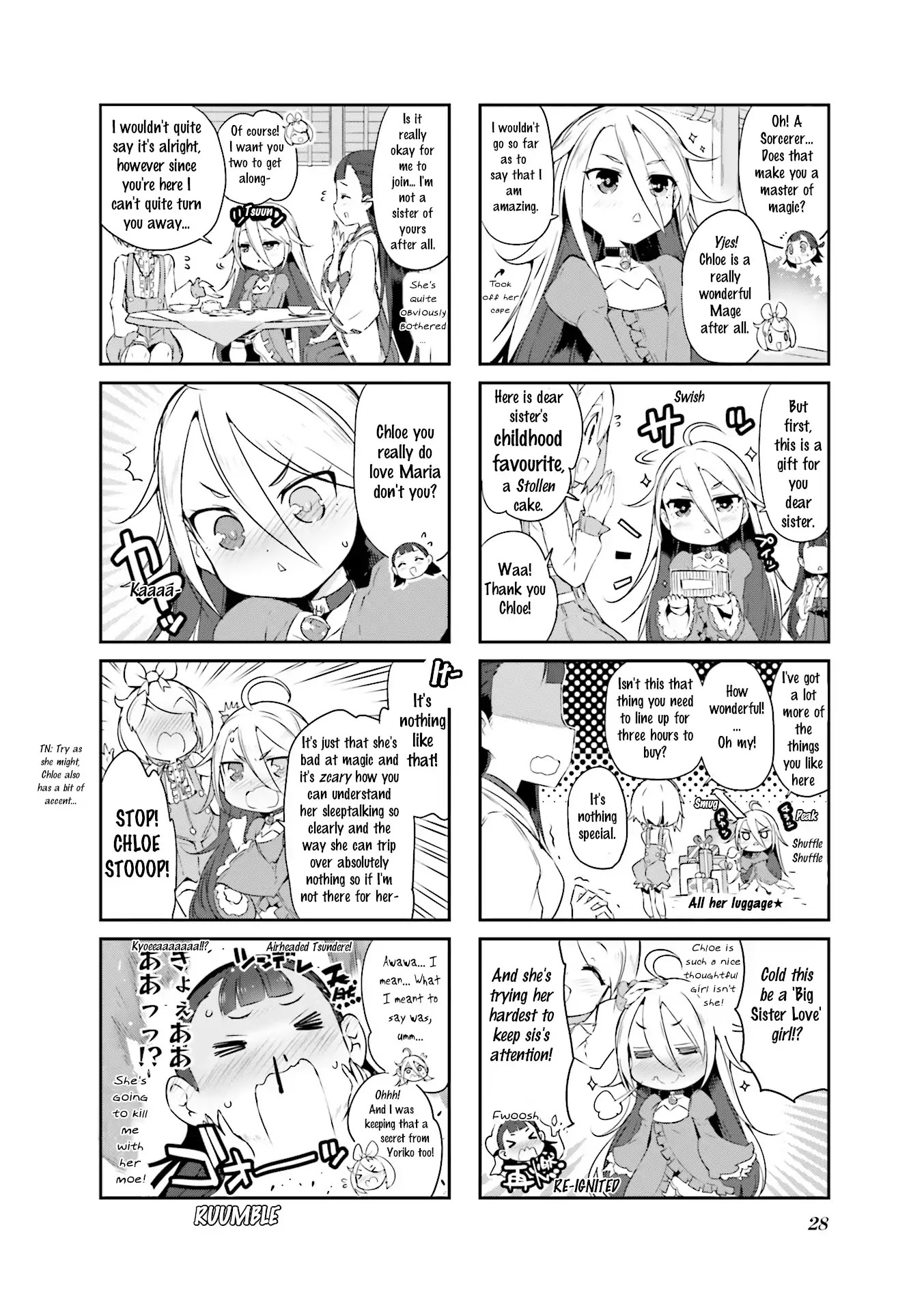 Kurokami Miko to Maria Witch Chapter 3 page 4 - Chapter 3
