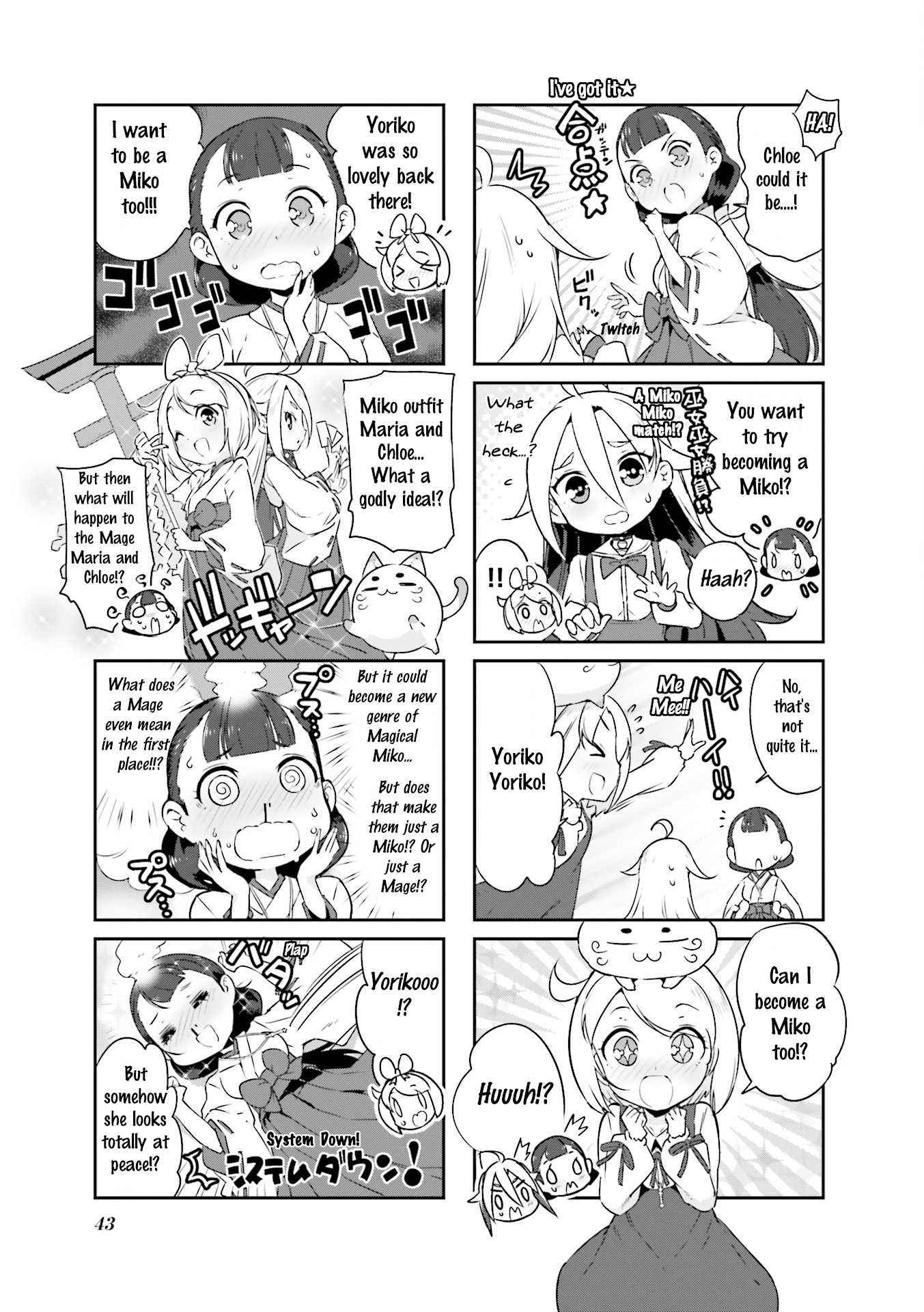 Kurokami Miko to Maria Witch Chapter 4 page 9 - Chapter 4