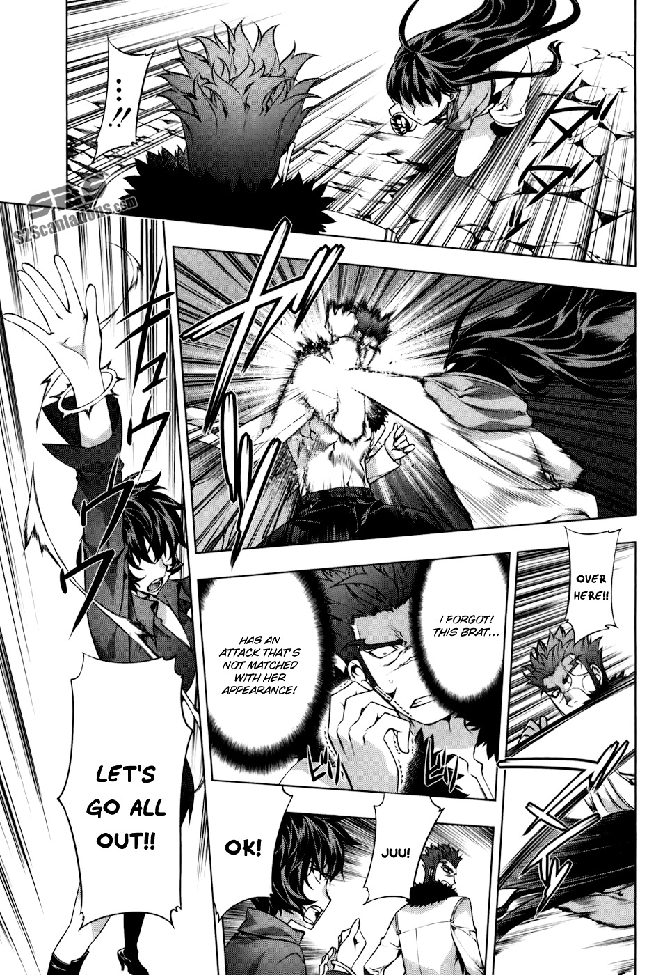 Kurokami Chapter 107 page 12 - Chapter 107 : Spirit x Conspiracy 2