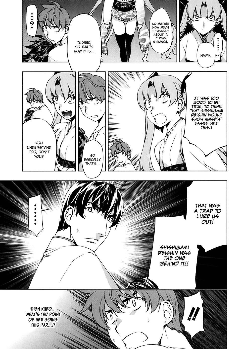 Kurokami Chapter 114 page 10 - Chapter 114 : Clever Scheme. Secret Plan 1