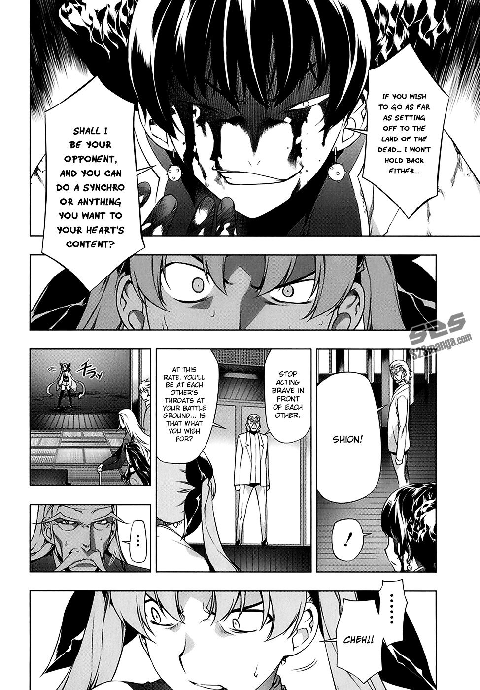 Kurokami Chapter 114 page 13 - Chapter 114 : Clever Scheme. Secret Plan 1