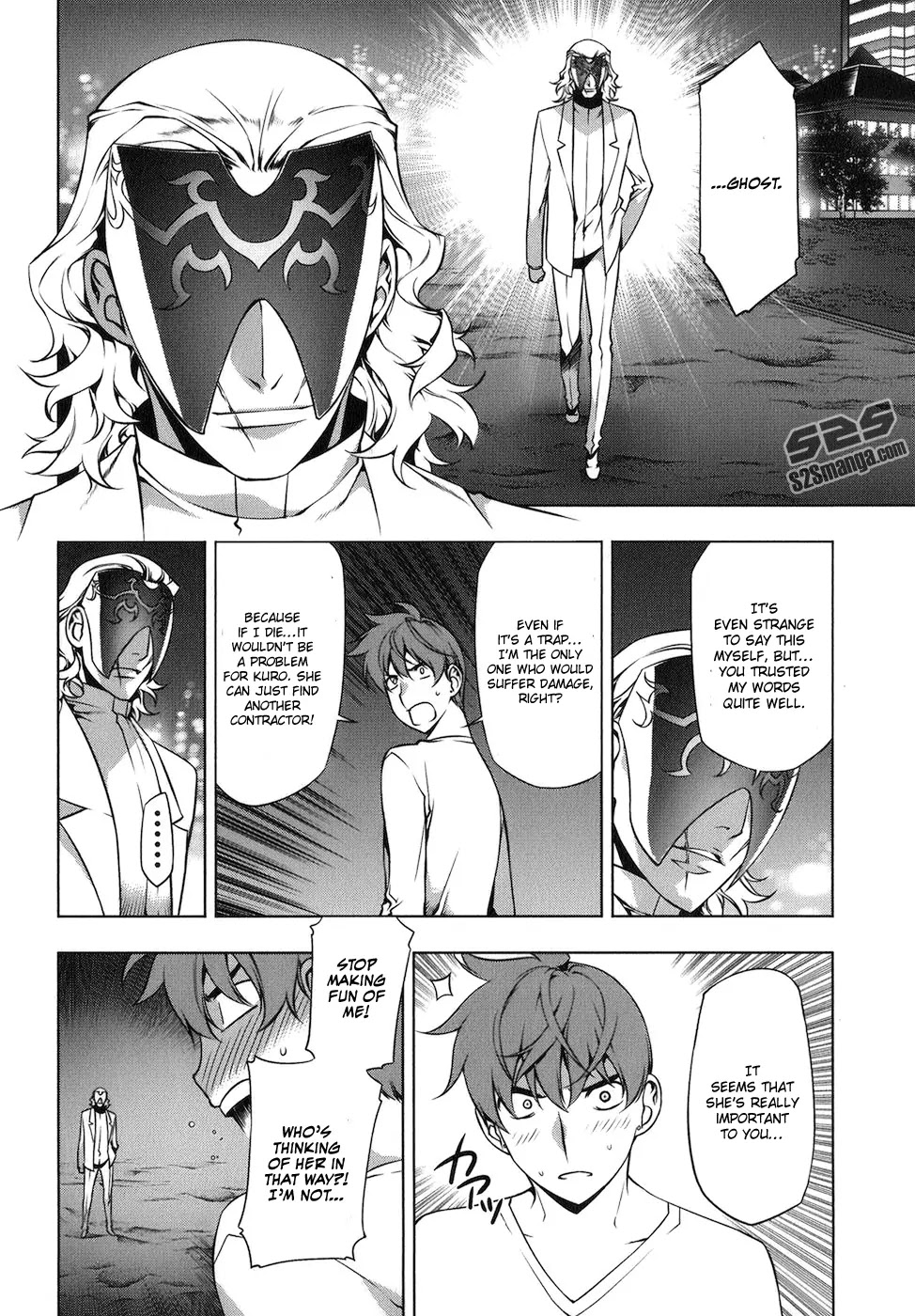 Kurokami Chapter 115 page 13 - Chapter 115 : Clever Scheme. Secret Plan 002
