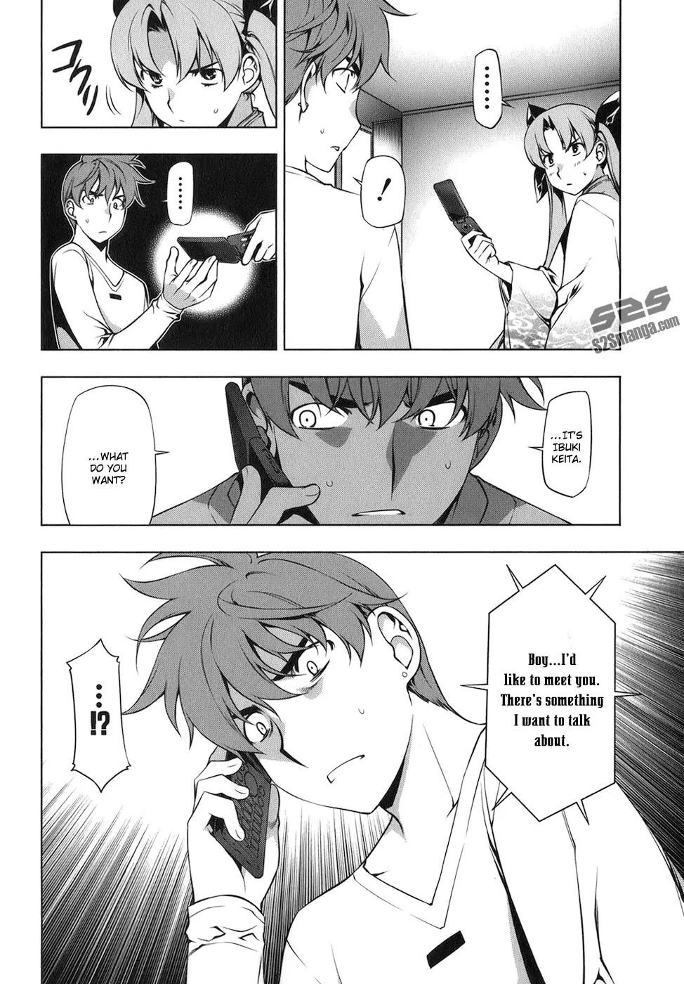 Kurokami Chapter 115 page 5 - Chapter 115 : Clever Scheme. Secret Plan 002