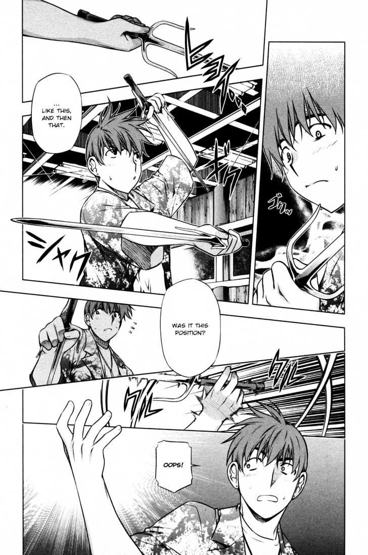 Kurokami Chapter 31 page 21 - Chapter 31 : Entreaty x Impatience