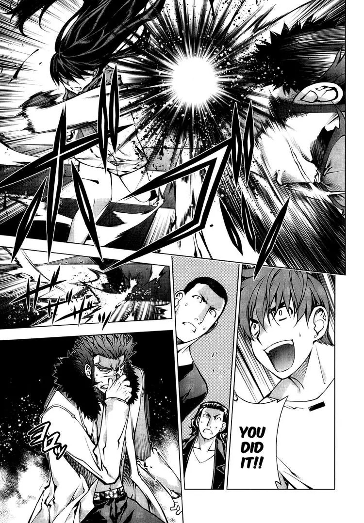 Kurokami Chapter 66 page 11 - Chapter 66 : Quick Attack vs Protection