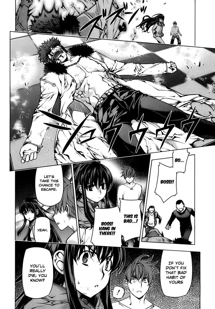 Kurokami Chapter 66 page 21 - Chapter 66 : Quick Attack vs Protection