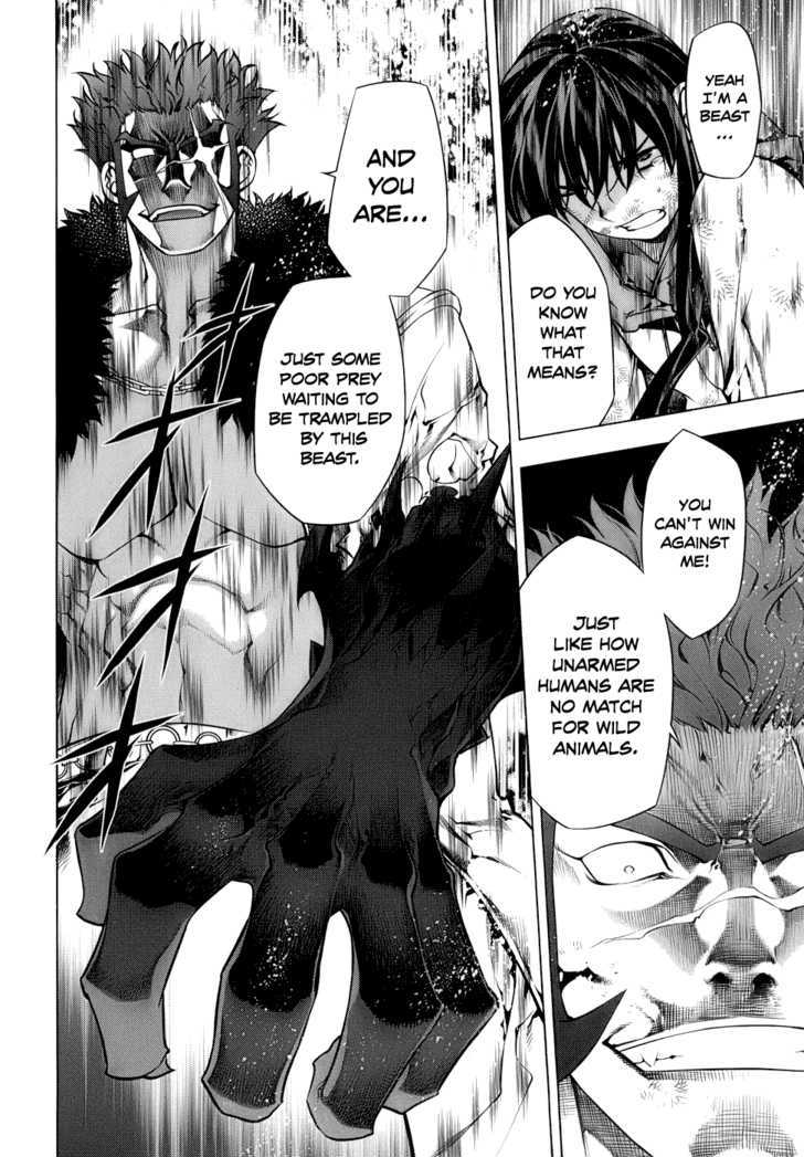 Kurokami Chapter 68 page 17 - Chapter 68 : Willpower x Unconsciousness