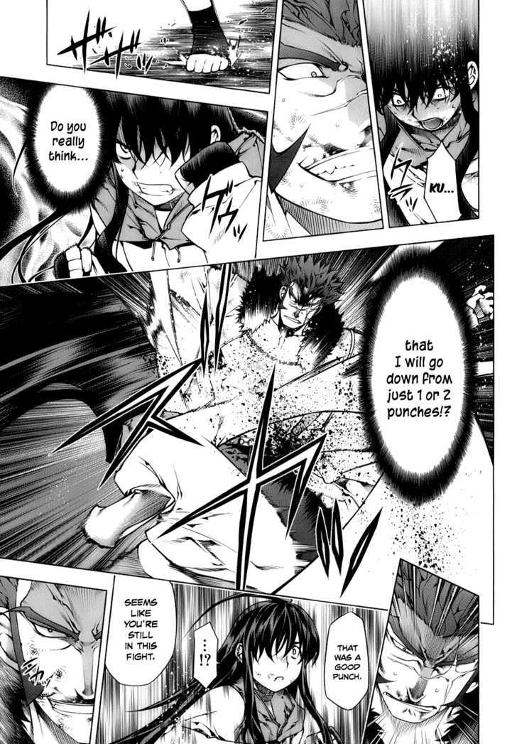 Kurokami Chapter 68 page 5 - Chapter 68 : Willpower x Unconsciousness
