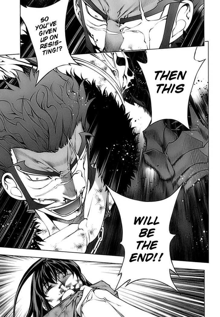 Kurokami Chapter 69 page 13 - Chapter 69 : Verge of Death x Powerless