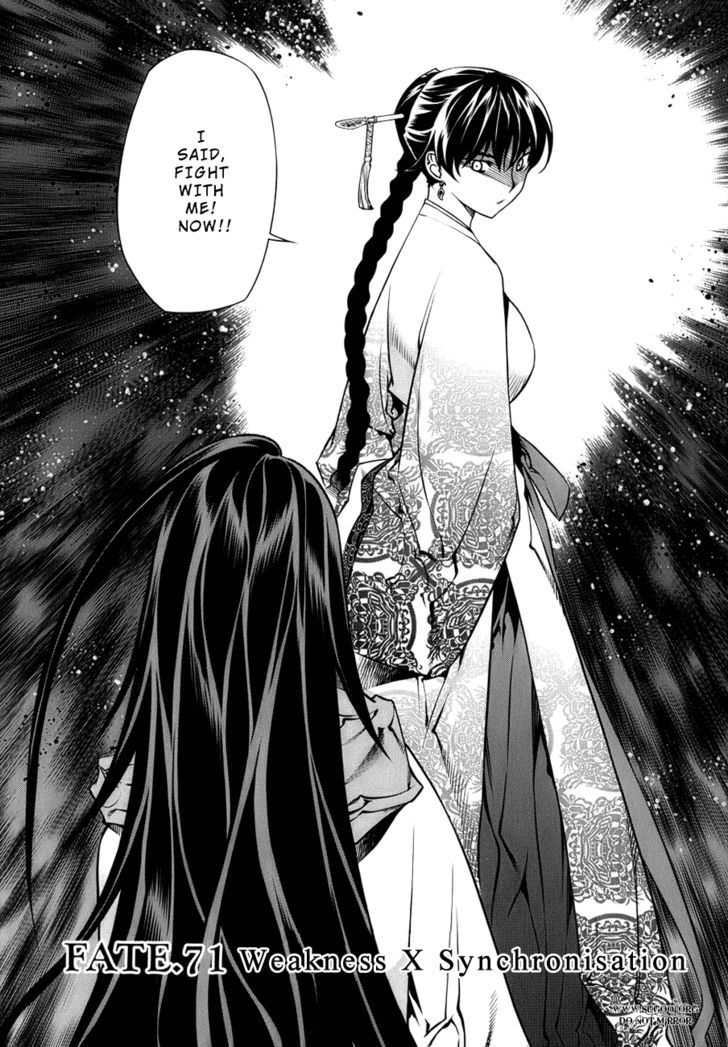 Kurokami Chapter 71 page 1 - Chapter 71 : Weakness x Synchronisation