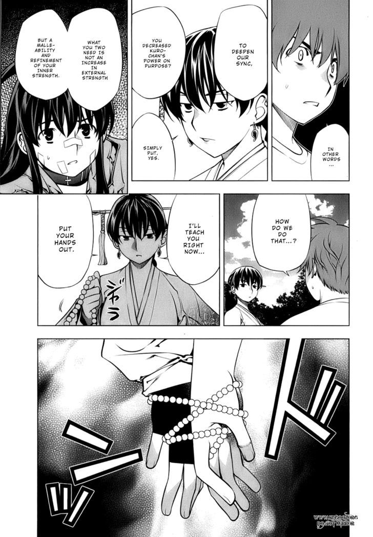 Kurokami Chapter 71 page 19 - Chapter 71 : Weakness x Synchronisation