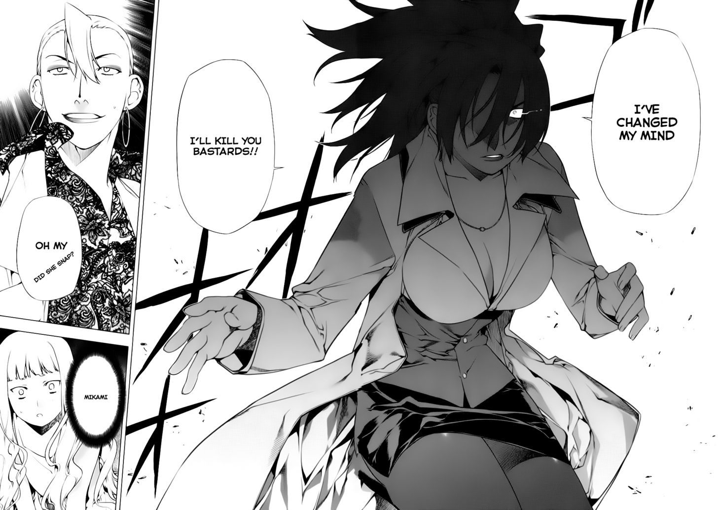 Kurokami Chapter 74 page 25 - Chapter 74 : Worry x Unease