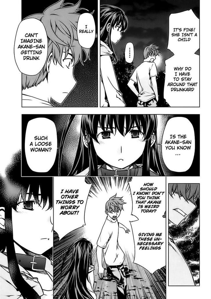 Kurokami Chapter 86 page 15 - Chapter 86 : Confession x Holding Back