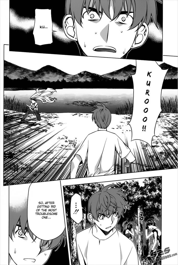Kurokami Chapter 92 page 3 - Chapter 92 : Strike x Surprise