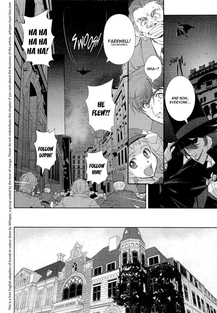 Kuroki le voleur - Kamen no Kaitou Shoujo Chapter 1 page 10 - Chapter 1: The Masked Gentleman Thief