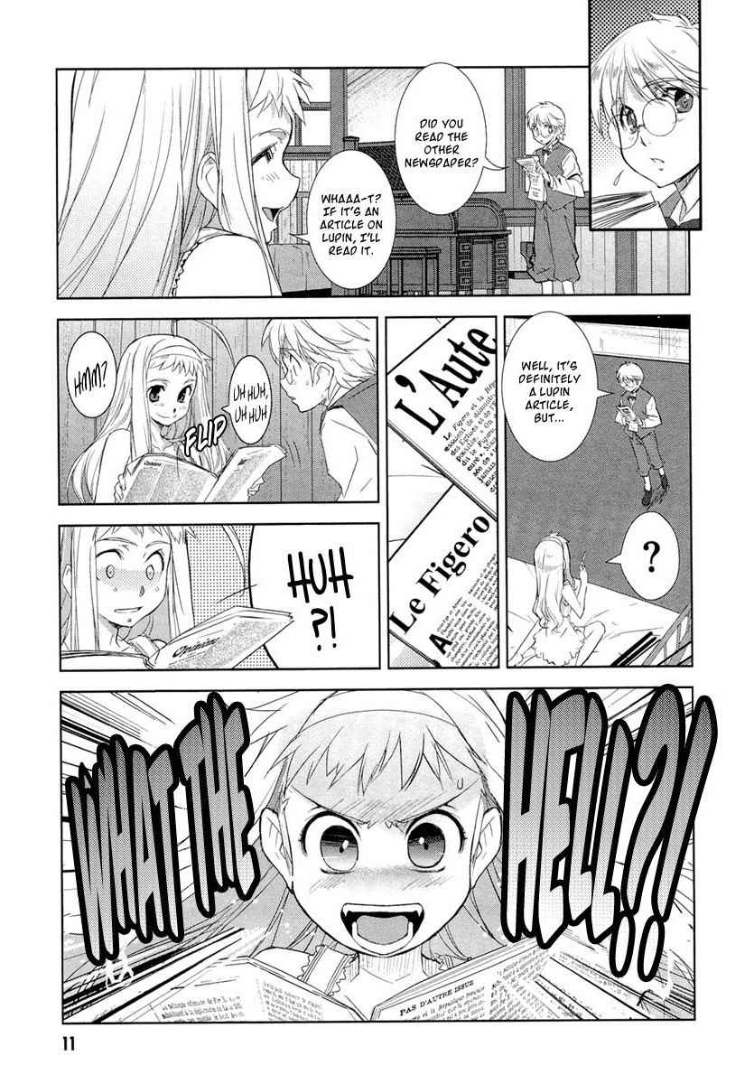 Kuroki le voleur - Kamen no Kaitou Shoujo Chapter 1 page 13 - Chapter 1: The Masked Gentleman Thief