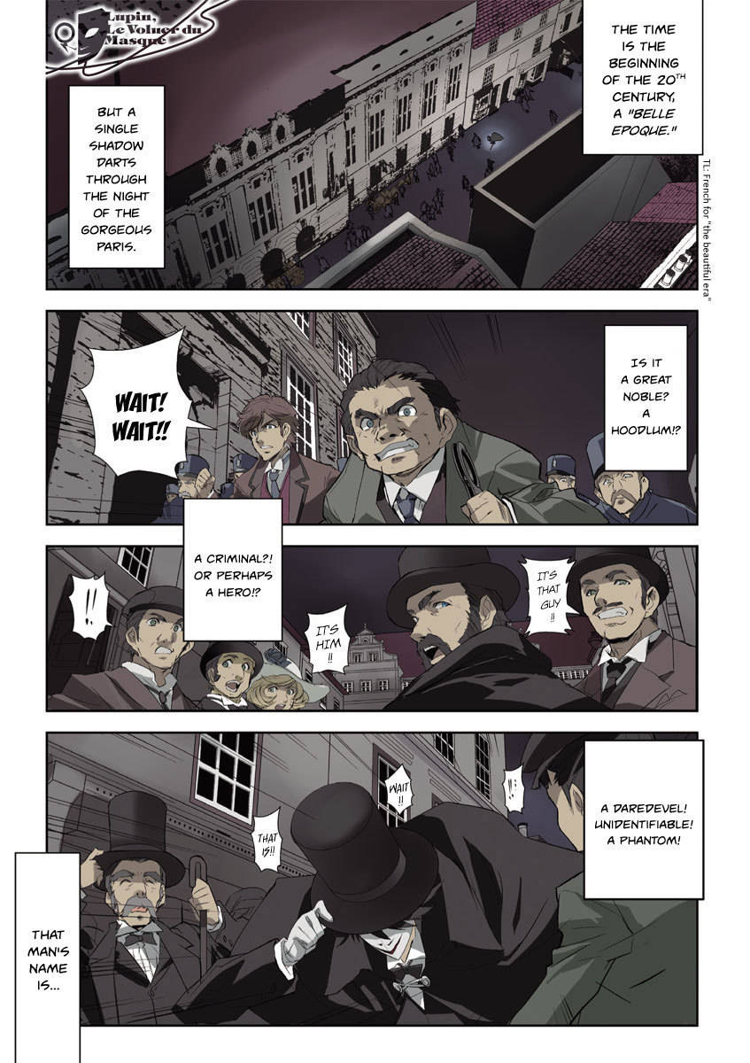 Kuroki le voleur - Kamen no Kaitou Shoujo Chapter 1 page 4 - Chapter 1: The Masked Gentleman Thief