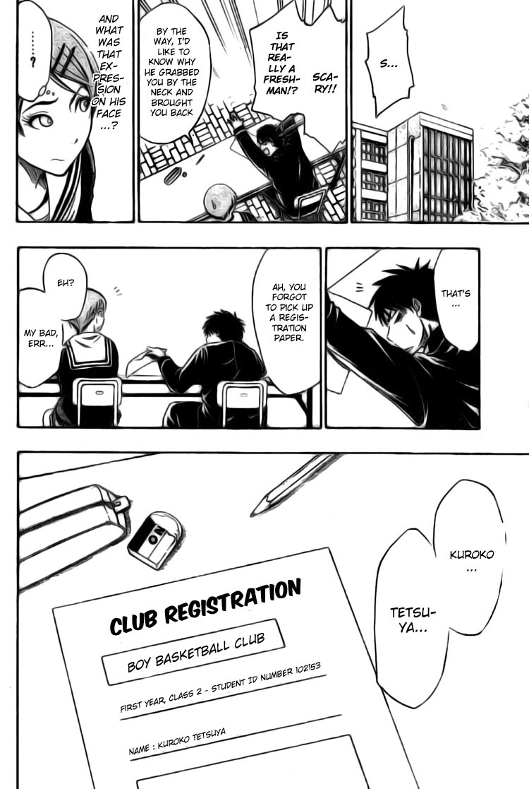 Kuroko no Basket Chapter 1 page 18 - Chapter 1: I am Kuroko