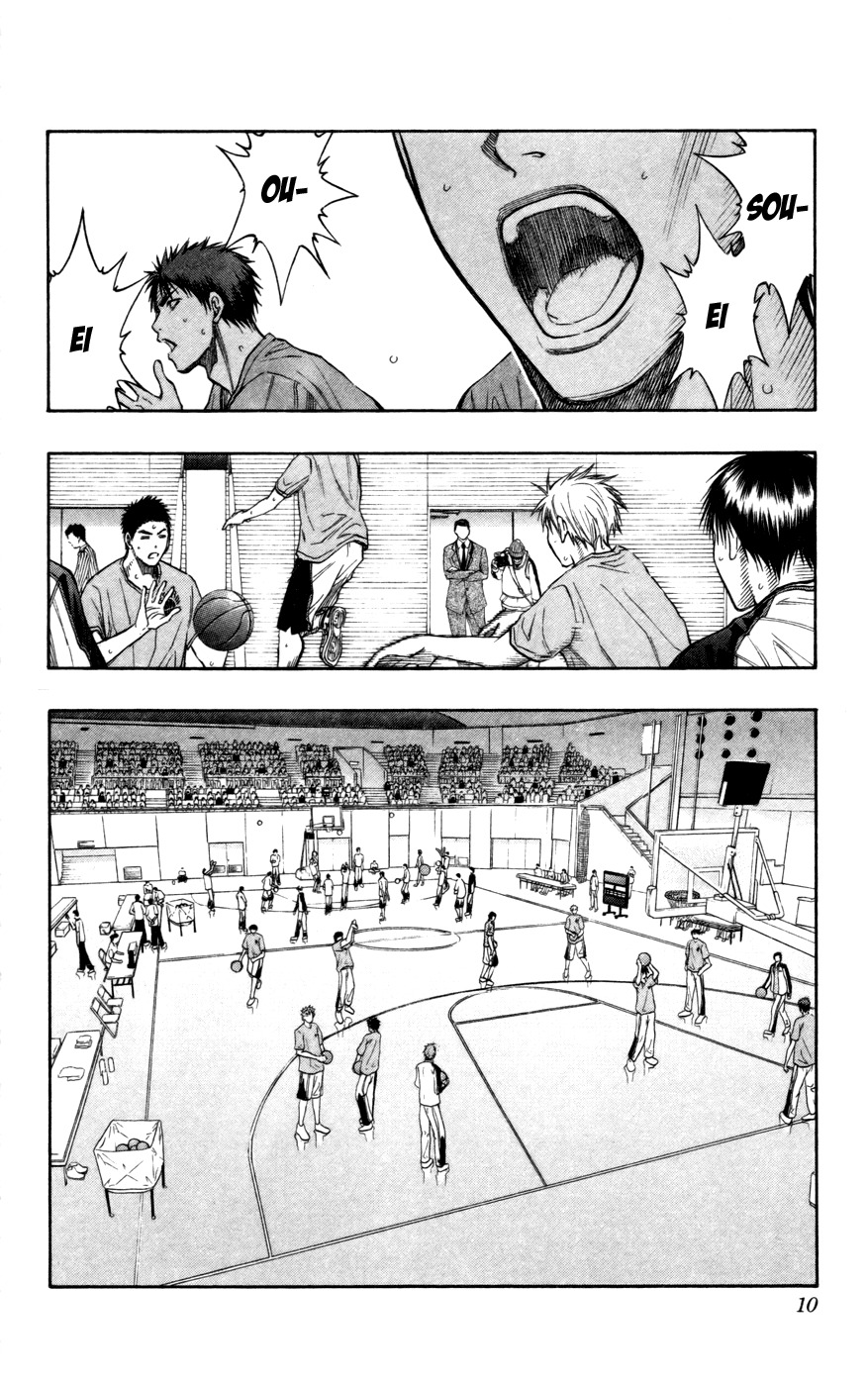 Kuroko no Basket Chapter 100 page 10 - Chapter 100: There's No Way We Wouldn't be Fired Up