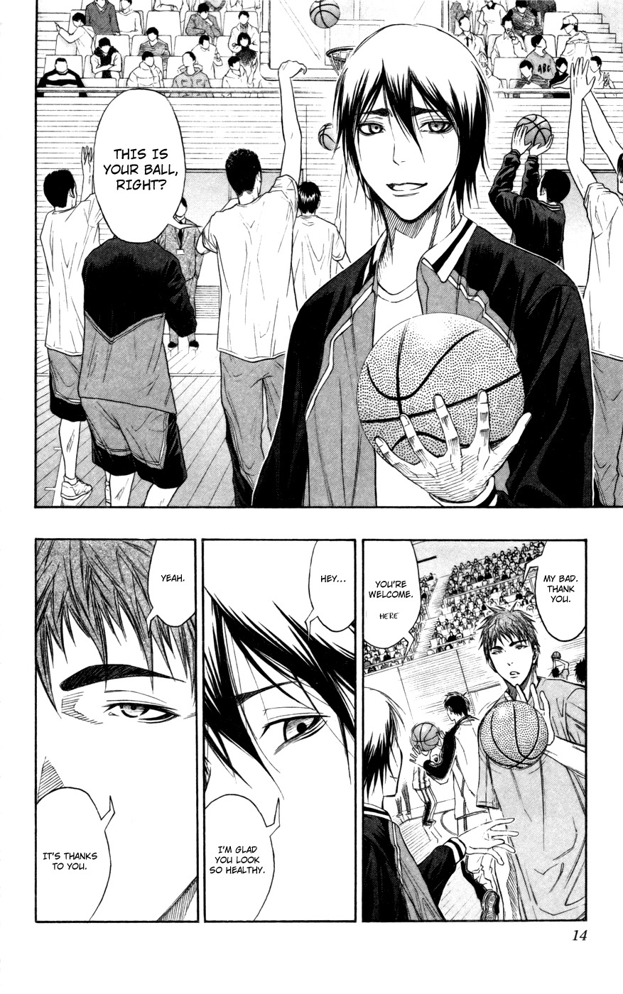 Kuroko no Basket Chapter 100 page 14 - Chapter 100: There's No Way We Wouldn't be Fired Up