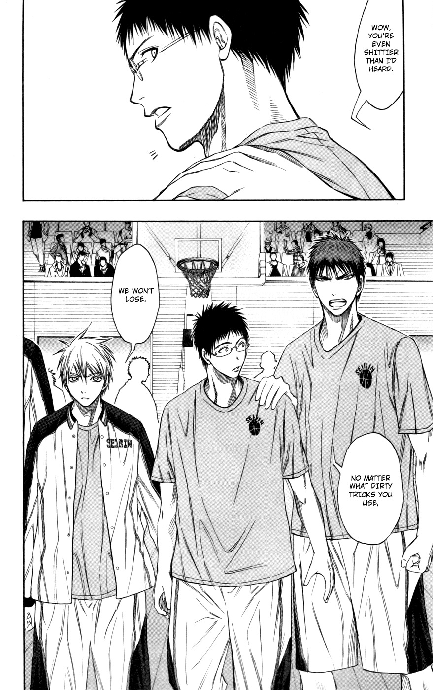 Kuroko no Basket Chapter 100 page 16 - Chapter 100: There's No Way We Wouldn't be Fired Up