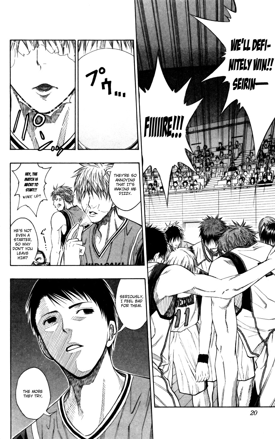 Kuroko no Basket Chapter 100 page 20 - Chapter 100: There's No Way We Wouldn't be Fired Up