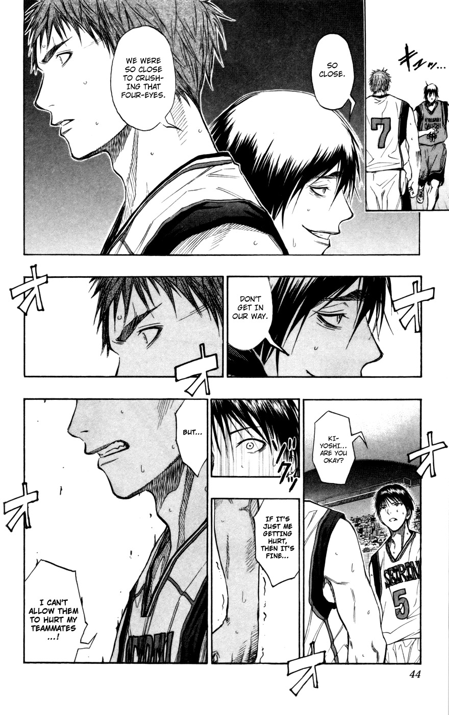 Kuroko no Basket Chapter 101 page 18 - Chapter 101: I'll Definitely Beat You!!