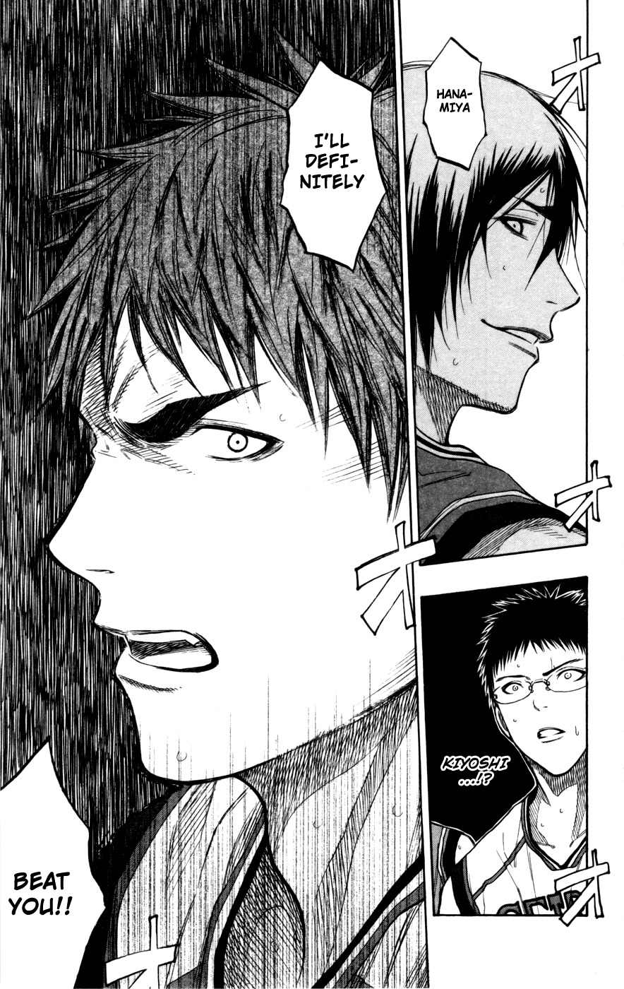 Kuroko no Basket Chapter 101 page 19 - Chapter 101: I'll Definitely Beat You!!