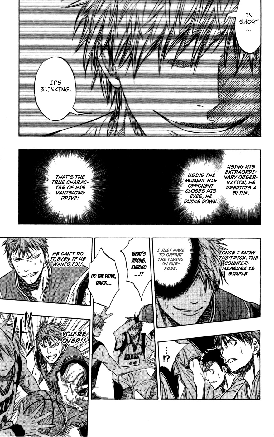 Kuroko no Basket Chapter 103 page 16 - Chapter 103: You'll Lose