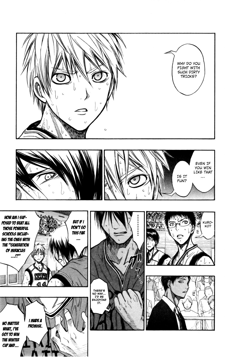 Kuroko no Basket Chapter 103 page 4 - Chapter 103: You'll Lose