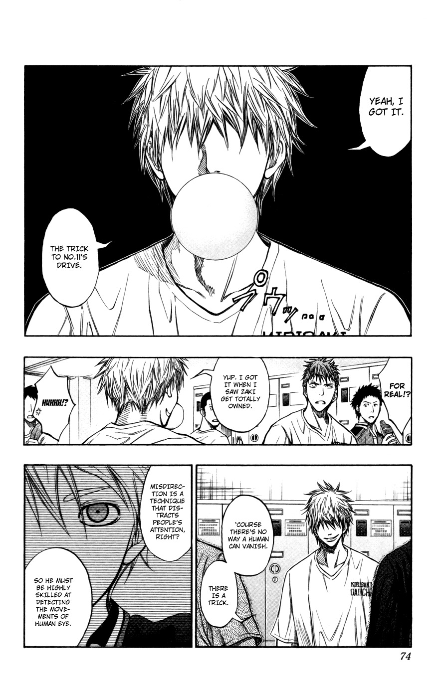 Kuroko no Basket Chapter 103 page 9 - Chapter 103: You'll Lose