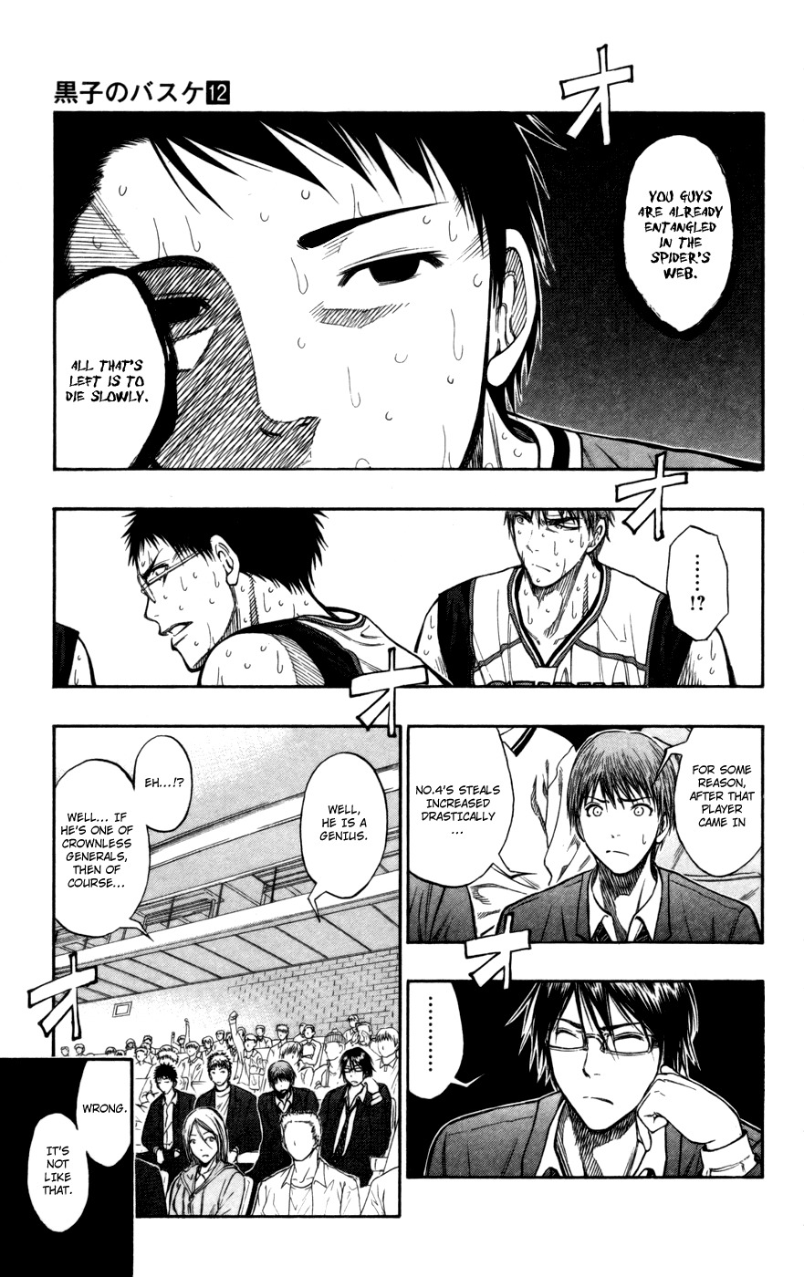 Kuroko no Basket Chapter 104 page 12 - Chapter 104: That's The Trap.