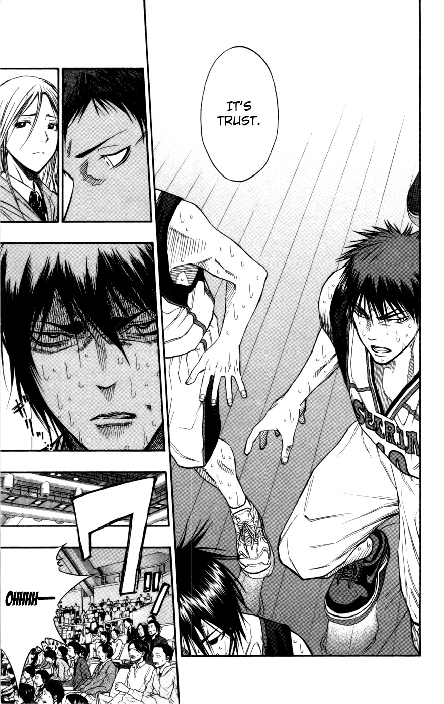 Kuroko no Basket Chapter 105 page 14 - Chapter 105: It's Trust.