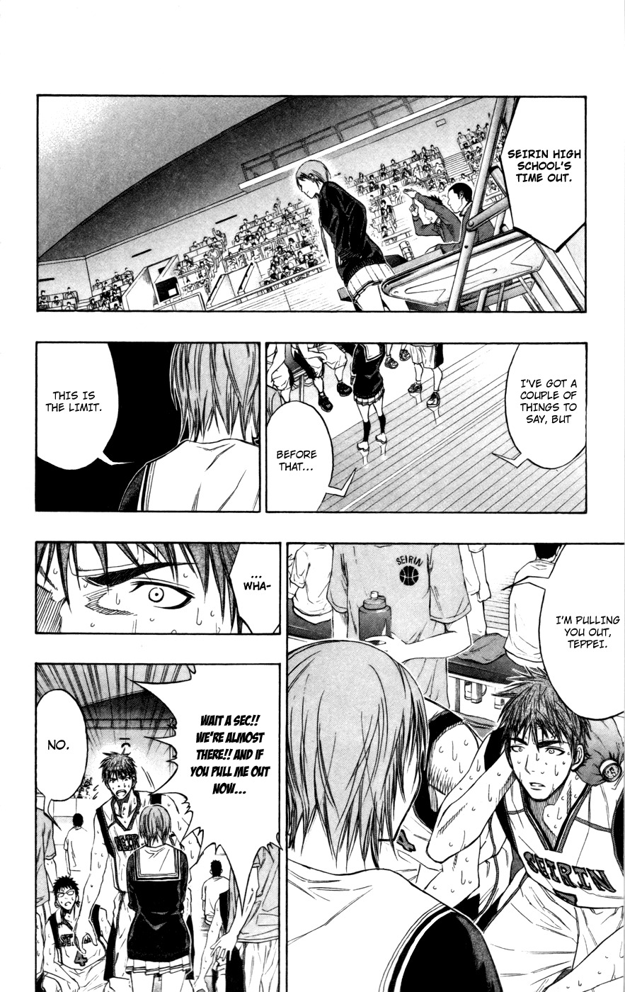 Kuroko no Basket Chapter 105 page 19 - Chapter 105: It's Trust.