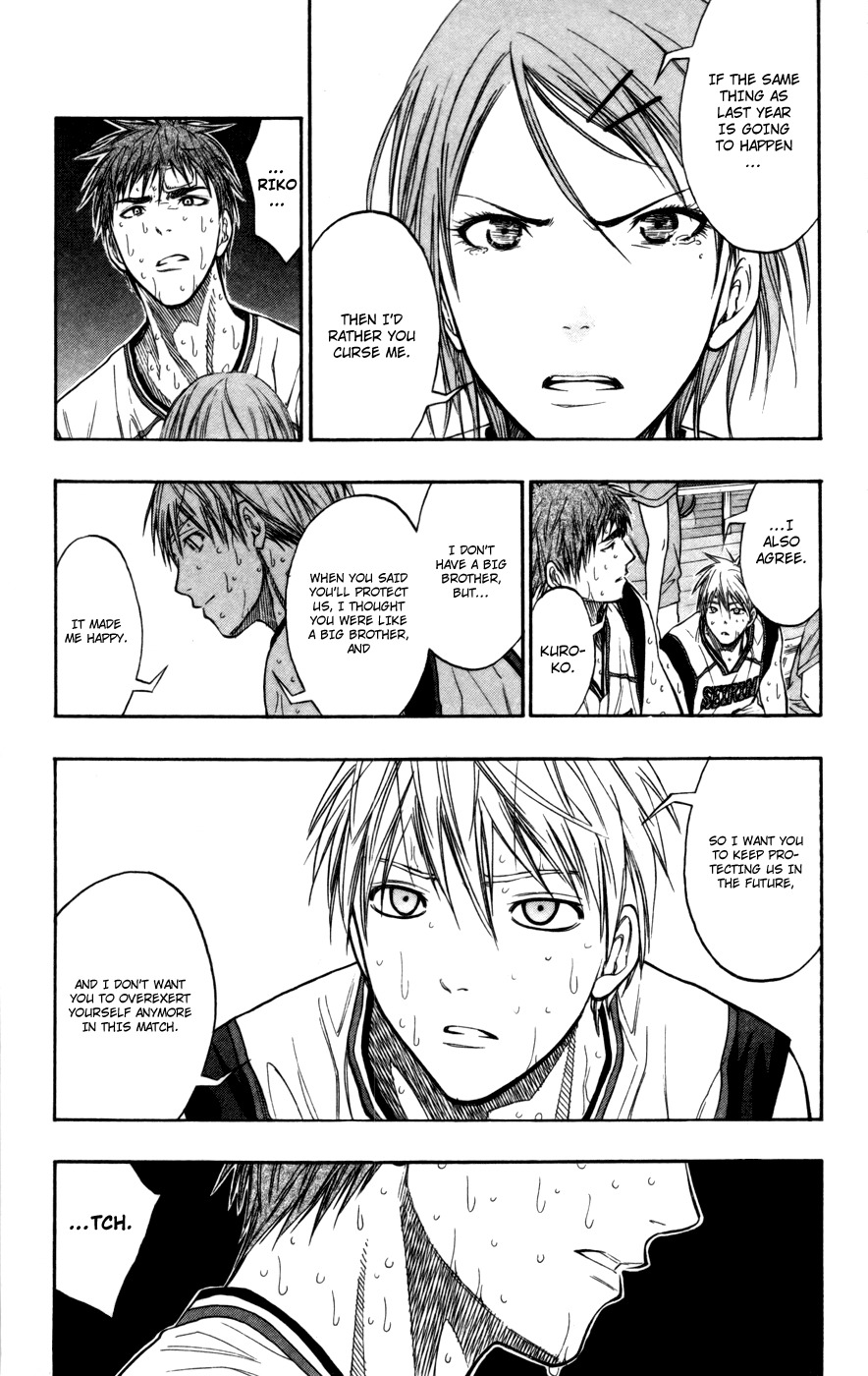 Kuroko no Basket Chapter 105 page 20 - Chapter 105: It's Trust.