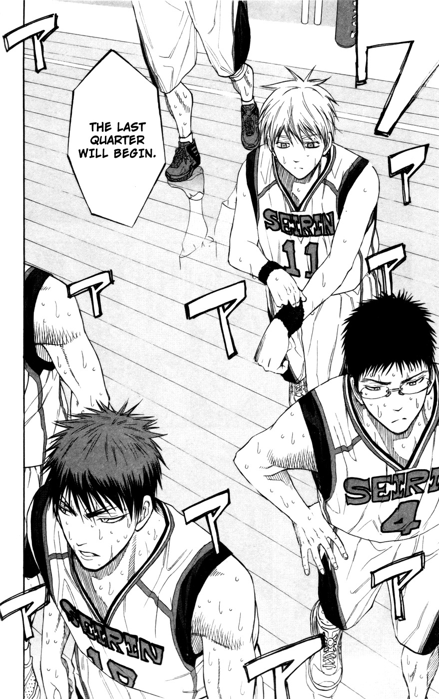 Kuroko no Basket Chapter 105 page 6 - Chapter 105: It's Trust.