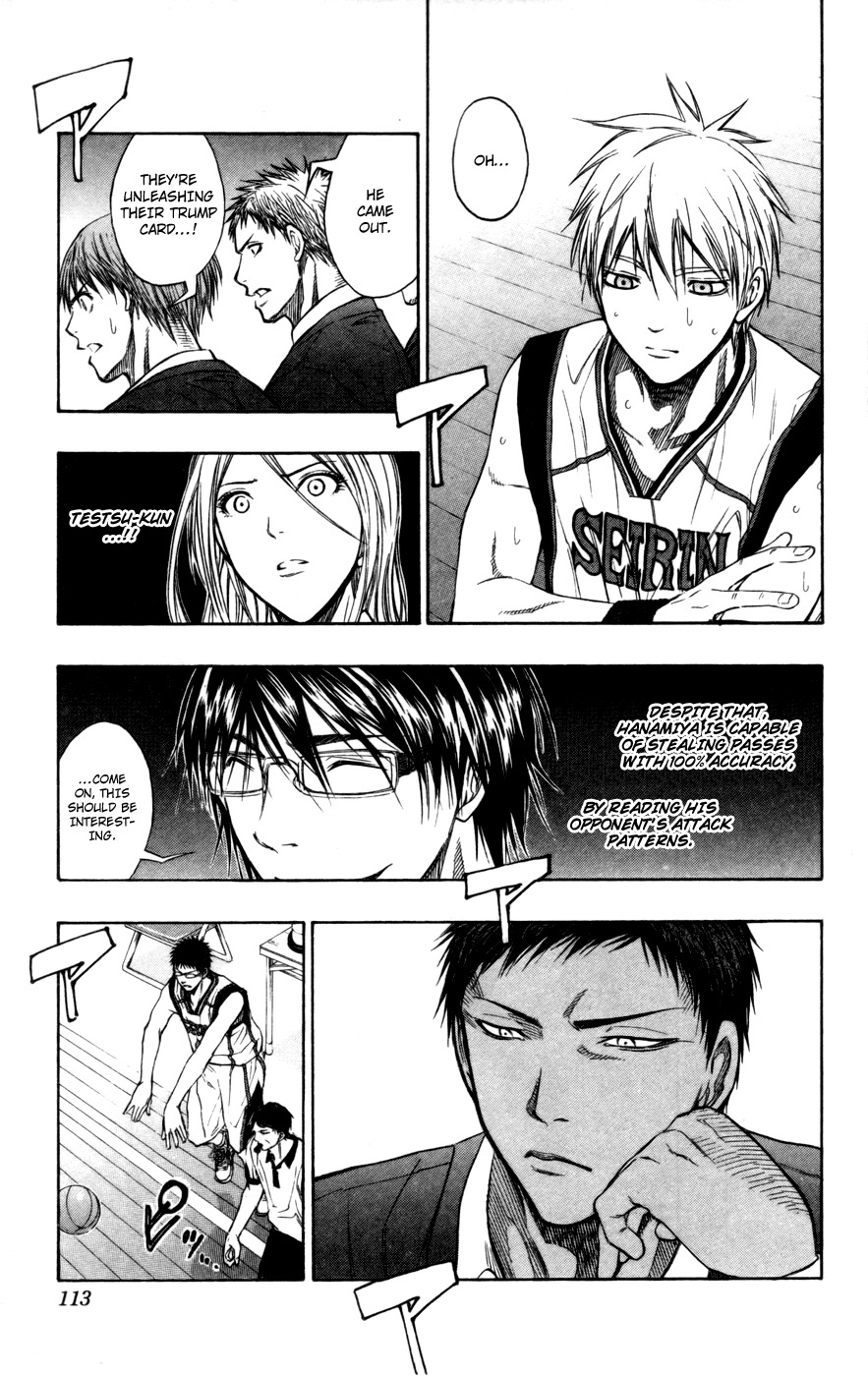 Kuroko no Basket Chapter 105 page 7 - Chapter 105: It's Trust.