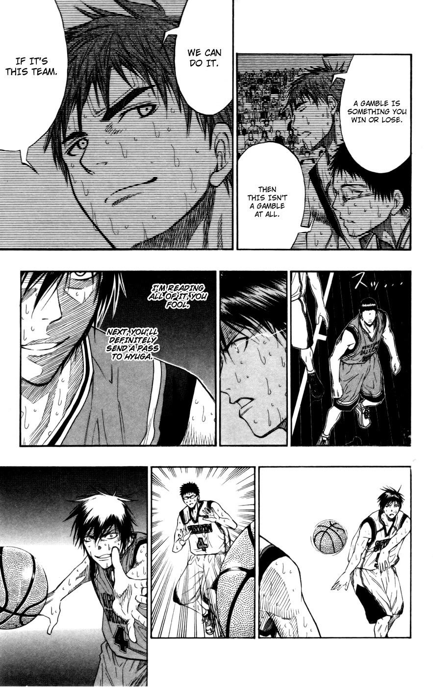 Kuroko no Basket Chapter 105 page 9 - Chapter 105: It's Trust.