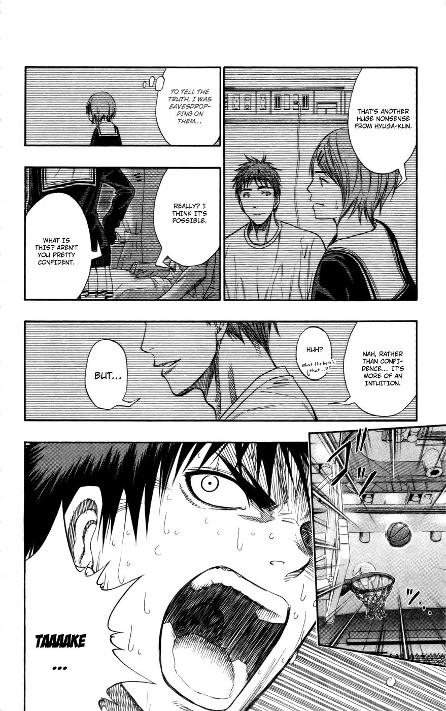 Kuroko no Basket Chapter 106 page 15 - Chapter 106: I Just Get That Feeling