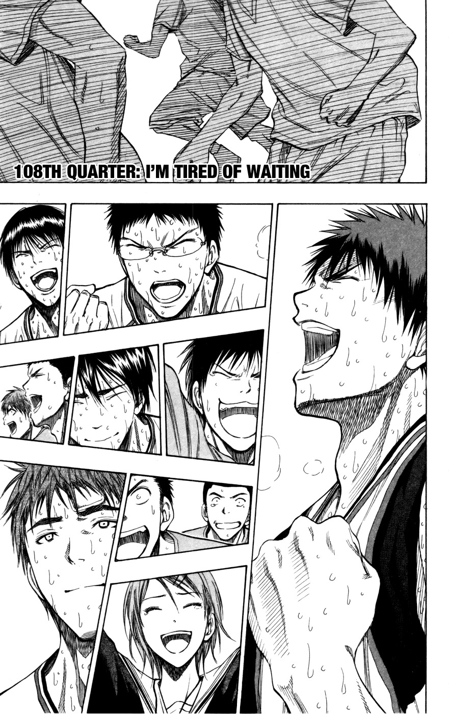 Kuroko no Basket Chapter 108 page 2 - Chapter 108: I'm Tired of Waiting