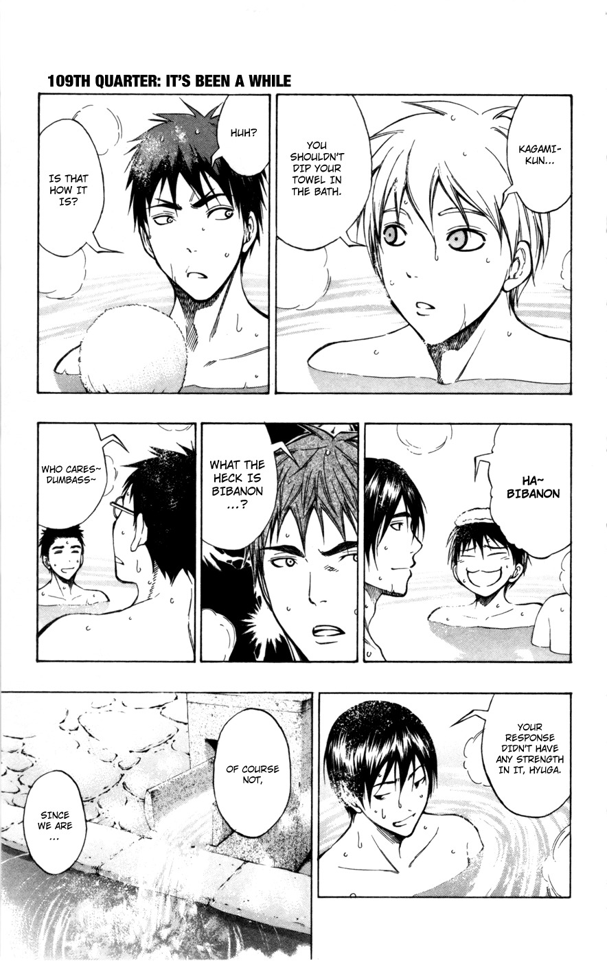 Kuroko no Basket Chapter 109 page 7 - Chapter 109: It's Been a While