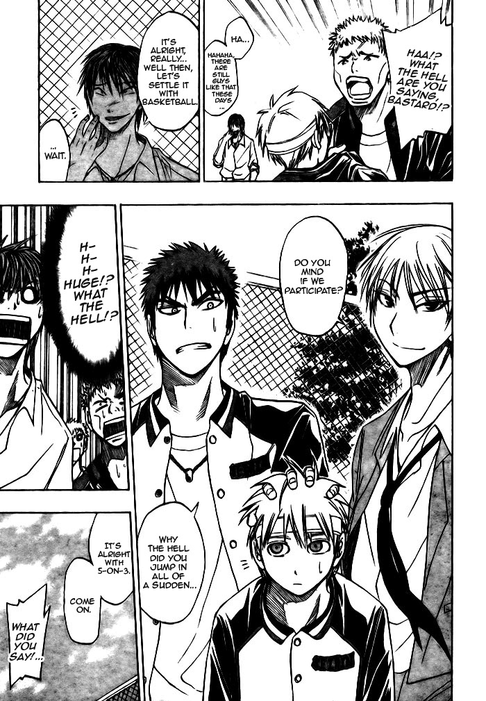 Kuroko no Basket Chapter 11 page 15 - Chapter 11: Your Basketball