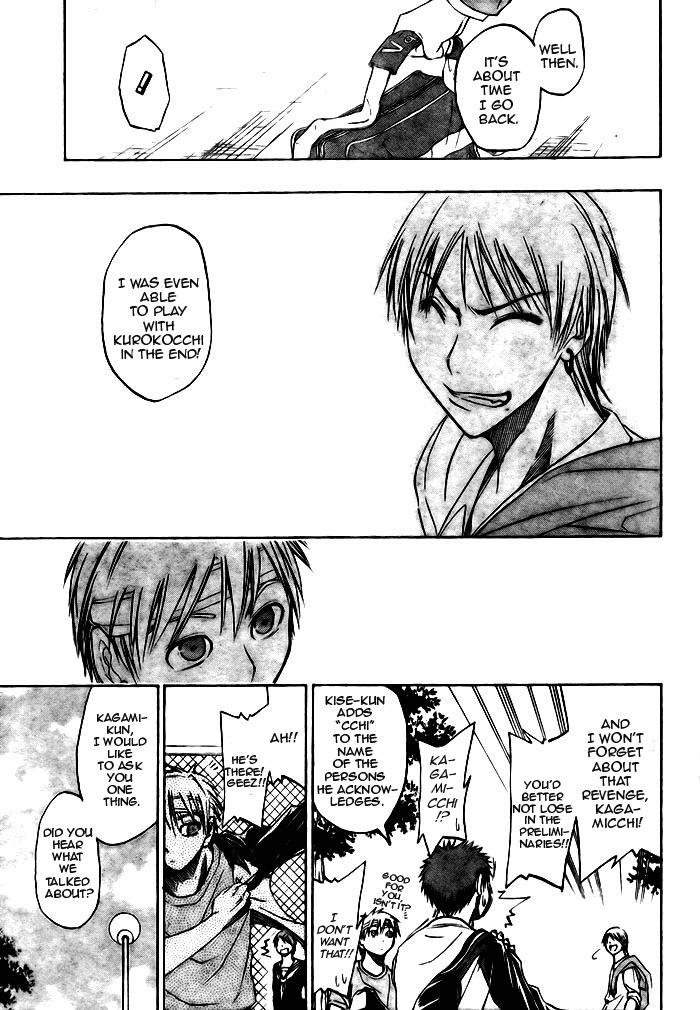 Kuroko no Basket Chapter 11 page 18 - Chapter 11: Your Basketball