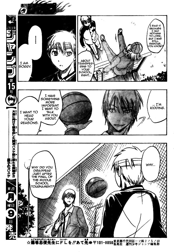 Kuroko no Basket Chapter 11 page 5 - Chapter 11: Your Basketball